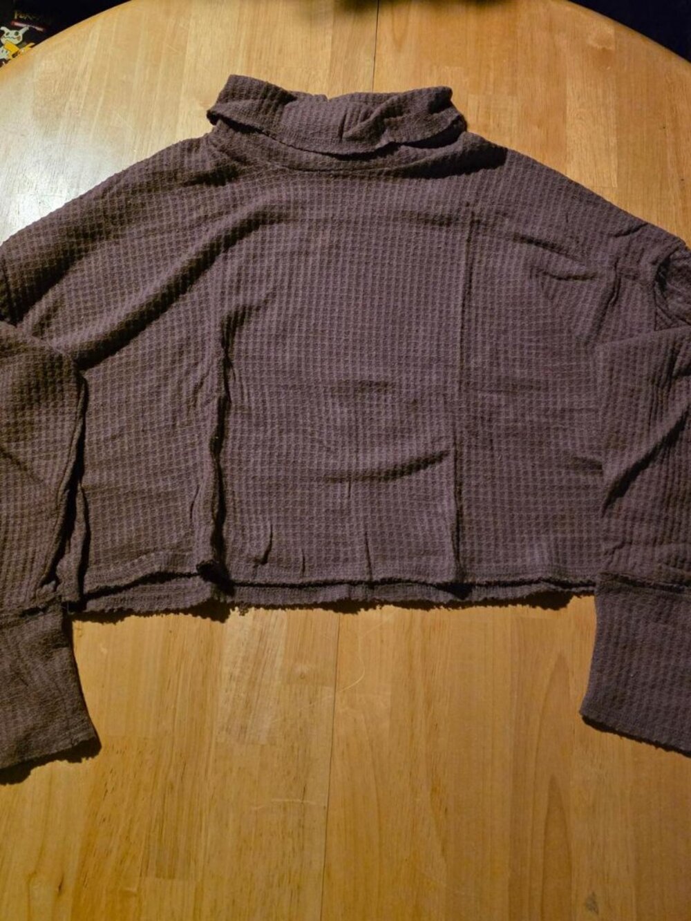 Wild Fable Women's Brown and Purple Jumper